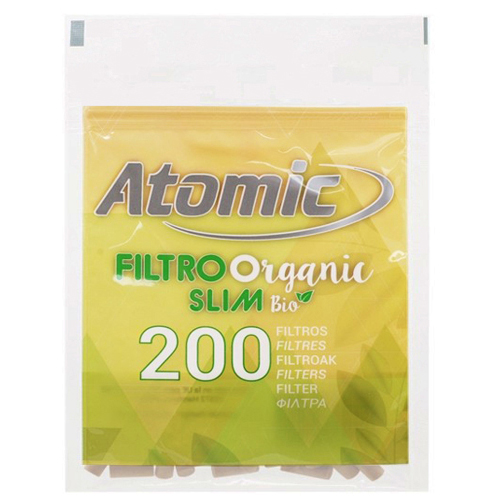 244-600_ATOMIC FILTRO ORGANIC SLIM BIO 200 FILTERS_