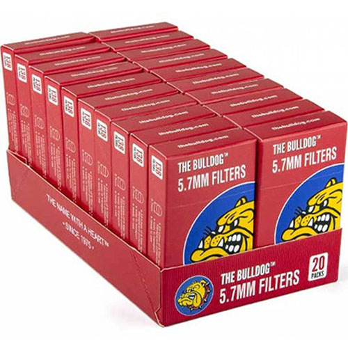 243-600_THE BULLDOG AMSTERDAM 138 FILTRERS ULTRA SLIM FULL BOX