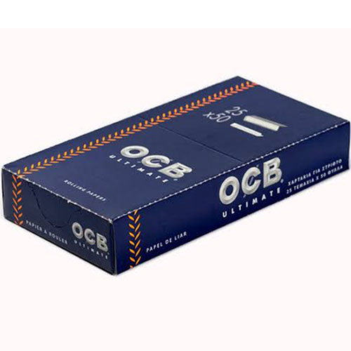 128s57-1_OCB BLUE ULTIMATE 50 LEAVES BOX 25 PACKS